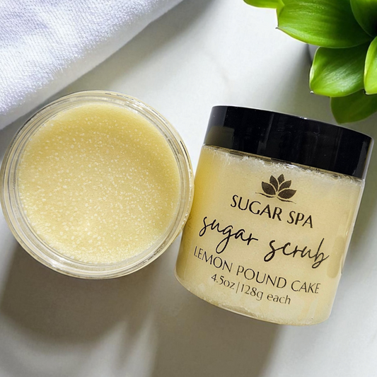 Lemon Pound Cake Sugar Scrub