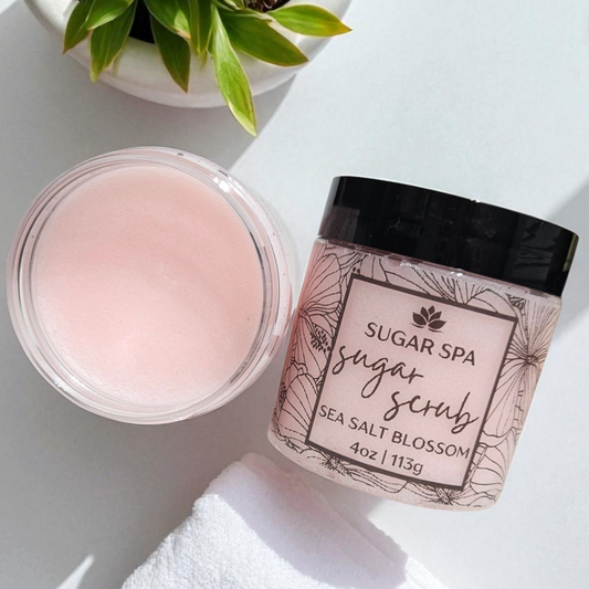 Sea Salt Blossom Sugar Scrub