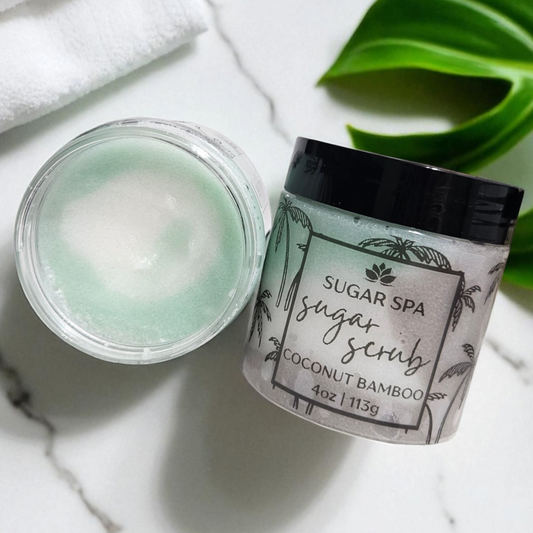 Coconut Bamboo Sugar Scrub