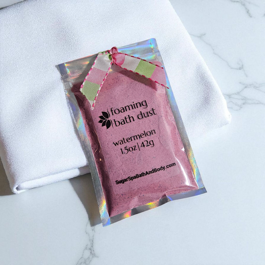 Watermelon Foaming Bath Dust
